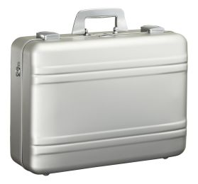 Medium Aluminum Camera Case by Zero Halliburton (Color: Silver)