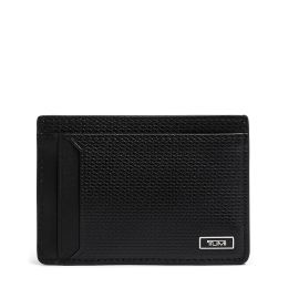 Monaco SLG Money Clip Card Case by TUMI (Color: Black)