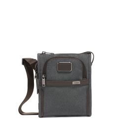 Alpha Pocket Bag Small by TUMI (Color: Anthracite)