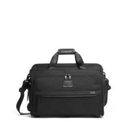 Alpha Framed Soft Duffel by TUMI (Color: Black)