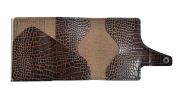Reptile Leather Wallet CLICK & SLIDE by TRU VIRTUÂ®