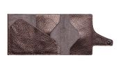 Metallic Leather Portemonnaie CLICK & SLIDE by TRU VIRTUÂ®