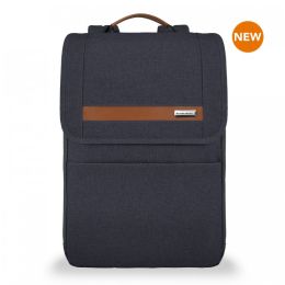 Kinzie Street Slim Expandable Backpack by Briggs & Riley (Color: Navy)