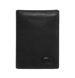 Monte Rosa Flip-Up Vertical Wallet With Id by Brics (Color: Black)