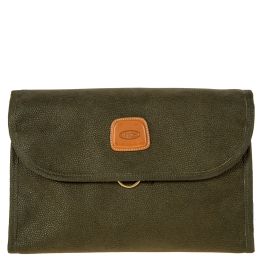 Life Tri-Fold Traveler by Brics (Color: Olive)