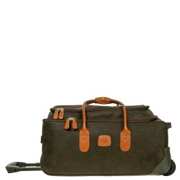 Life 21" Rolling Duffle by Brics (Color: Olive)