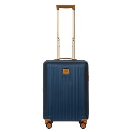Capri 21" Spinner by Brics (Color: Matte Blue)