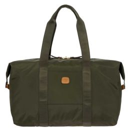 x-Bag 18" Folding Duffle by Brics (Color: Olive)