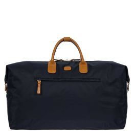 X-Travel 22" Deluxe Duffle by Brics (Color: Navy)
