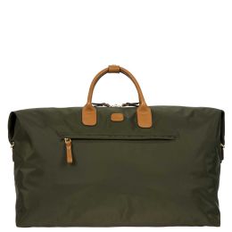 X-Travel 22" Deluxe Duffle by Brics (Color: Olive)