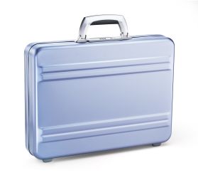 Slimline - 3" Polished Blue Slimline Aluminum AttachÃ© Case by Zero Halliburton (Color: Polished Blue)