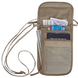 Undercoverâ„¢ Neck Wallet DLX by Eagle Creek (Color: Khaki)