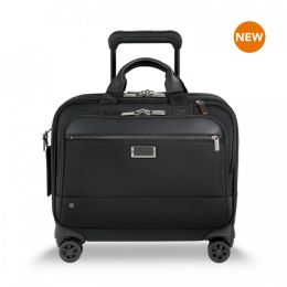 @work Medium Spinner Brief for 15.6" laptops by Briggs & Riley (Color: Black)