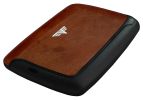 Card Case Leather by TRU VIRTUÂ® - Natural Brown Tassel