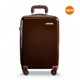 Sympatico International Carry-On Expandable Spinner by Briggs & Riley (Color: Bronze)