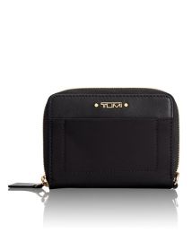 Voyageur SLG Tri-Fold Zip-Around by TUMI (Color: Black)
