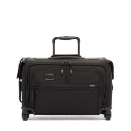 Alpha GARMENT 4 WHEELED CARRY-ON by TUMI (Color: Black)