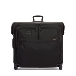 Alpha EXTENDED TRIP 4 WHEELED GARMENT BAG by TUMI (Color: Black)
