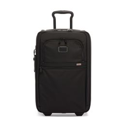 Alpha INTERNATIONAL EXPANDABLE 2 WHEELED CARRY-ON by TUMI (Color: Black)