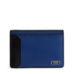 Monaco SLG Money Clip Card Case by TUMI (Color: Navy)