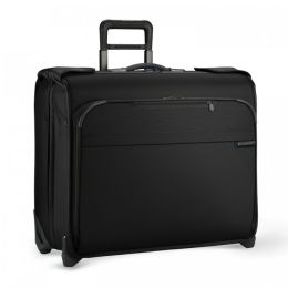 Baseline Deluxe Wheeled Garment Bag (2 wheel) by Briggs & Riley (Color: Black)