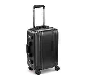 Classic Aluminum 2.0 - Carry-On Spinner Luggage by Zero Halliburton (Color: Black)