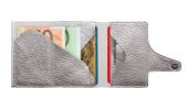 Metallic Leather Portemonnaie CLICK & SLIDE by TRU VIRTUÂ®