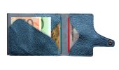 Metallic Leather Portemonnaie CLICK & SLIDE by TRU VIRTUÂ®