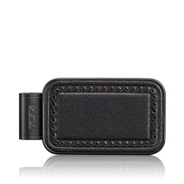 Nassau SLG Monogram Patch Money Clip by TUMI (Color: Black)