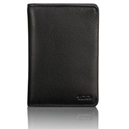 Nassau SLG Multi Window Card Case by TUMI (Color: Black Texture)