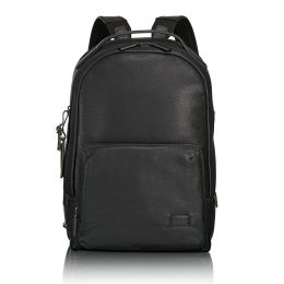 Harrison Webster Backpack Leather by TUMI (Color: Black)