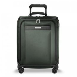 Transcend Wide Carry-On Expandable Spinner by Briggs & Riley (Color: Rainforest)