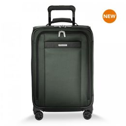Transcend Tall Carry-On Expandable Spinner by Briggs & Riley (Color: Rainforest)