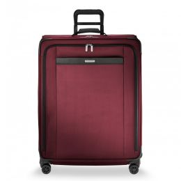 Transcend Large Expandable Spinner by Briggs & Riley (Color: Merlot)