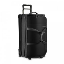 Baseline Large Upright Duffle (2 wheel) by Briggs & Riley (Color: Black)