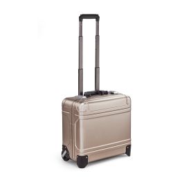 Geo Aluminum 3.0 - 17" Wheeled Travel Case by Zero Halliburton (Color: Bronze)