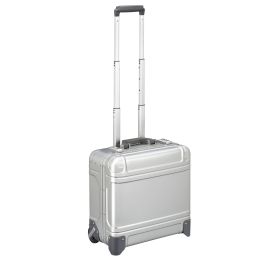 Geo Aluminum 3.0 - 17" Wheeled Travel Case by Zero Halliburton (Color: Silver)