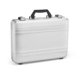 Premier - Silver Premier Plus Aluminum AttachÃ© by Zero Halliburton (Color: Silver)
