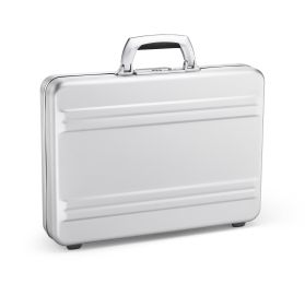 Slimline - 3" Silver Slimline Aluminum AttachÃ© Case by Zero Halliburton (Color: Silver)