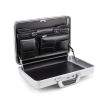 Slimline - Silver Super Slimline Aluminum AttachÃ© Case by Zero Halliburton